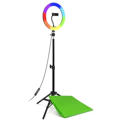CONNECT IT Streaming Box Selfie10Ring kruhové 10 RGB LED světlo