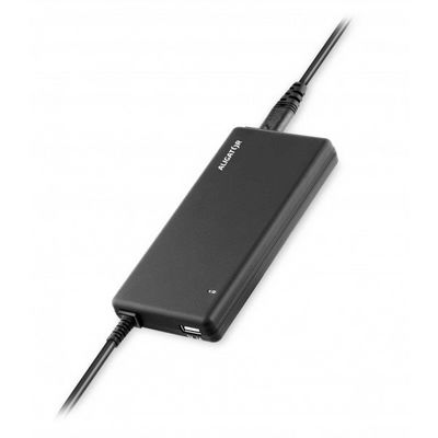 Aligator univerzální adaptér pro notebooky se 16 výměnnými konektory a USB, 90W