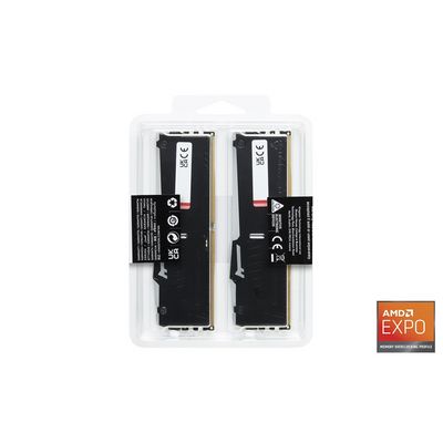Kingston Fury Beast DIMM DDR5 16GB 6000MHz RGB (Kit 2x8GB), AMD EXPO
