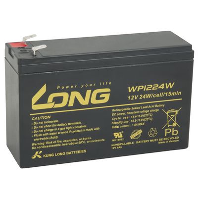 LONG baterie 12V 6Ah F2 HighRate (WP1224W)
