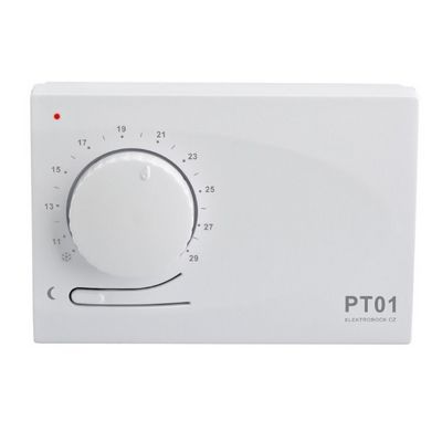 ELEKTROBOCK elektrický analogový termostat PT01