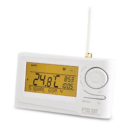 ELEKTROBOCK prostorový termostat s GSM ovládáním PT32 GST