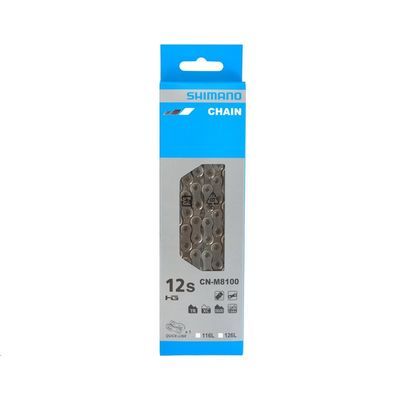 Řetěz SHIMANO XT CN-M8100 - 12 rychlostí 126 článků + rychlospojka