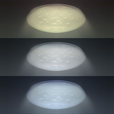 Solight LED stropní světlo Star, kulaté, 24W, 2400lm, dálkové ovládání, 37cm