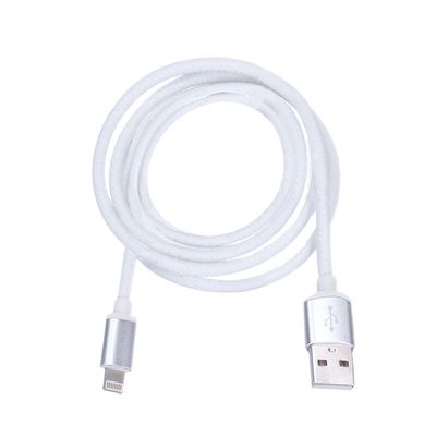 Solight lightning kabel, USB 2.0 A konektor - Lightning konektor, silikon, 2m