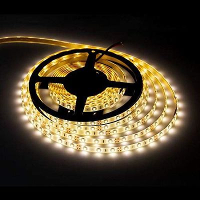 Solight LED světelný pás s testrem, 5m, sada s 12V adaptérem, 4,8W/m, IP20, teplá bílá