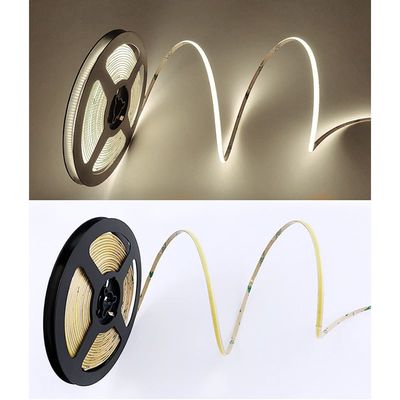 Solight LED COB světelný pás 5m, 10W/m, 1000lm/m, CRi90, IP44, neutrální bílá