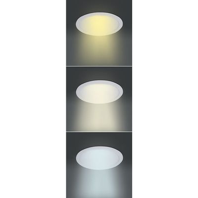 Solight LED mini panel CCT, podhledový, 12W, 900lm, 3000K, 4000K, 6000K, kulatý