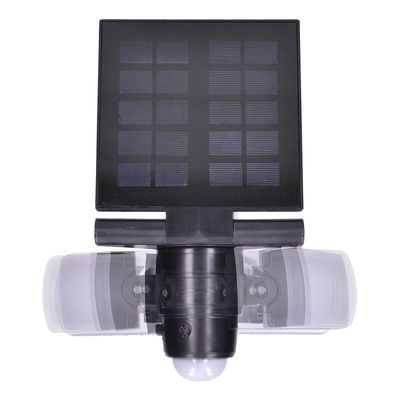 Solight LED solární osvětlení se senzorem, 8W, 600lm, Li-on, černá