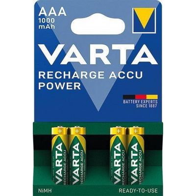 Varta LR03/4BP 1000 mAh Ready to use