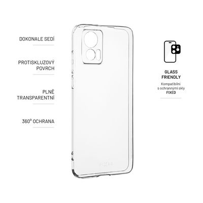 TPU gelové pouzdro FIXED pro Motorola Moto Edge 30 Neo, čiré