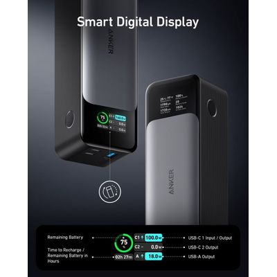 Anker 737 24000 mAh powerbank (A1289011)