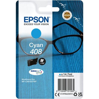 Epson 408 - azurová - originál - inkoustová cartridge