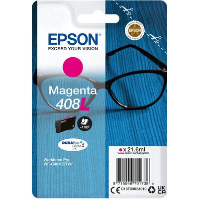 Epson 408L - purpurová - originál - inkoustová cartridge