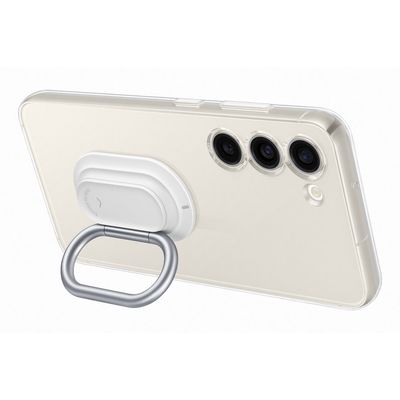 Samsung Průhledný kryt s odnímatelným úchytem na příslušenství pro Samsung Galaxy S23+ Transparent
