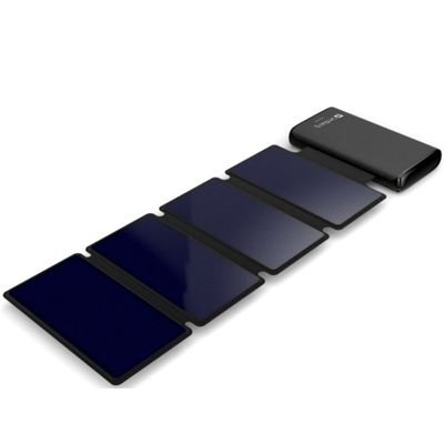 Sandberg Solar 4-Panel Powerbank 25000 mAh, solární nabíječka, černá