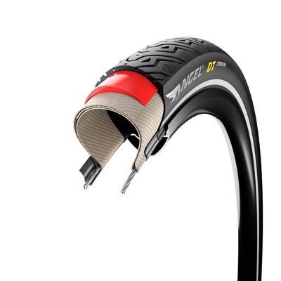 Plášť Pirelli Angel DT Urban, 32 - 622, HyperBELT 5mm, 60 tpi, Pro (urban), Black w/refle
