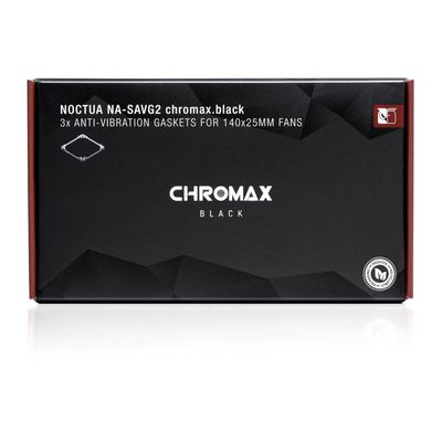 NOCTUA NA-SAVG2 chromax.black 3x Anti-Vibration Gaskets