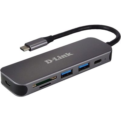 D-Link 5-in-1 USB-C Hub (DUB-2325/E)