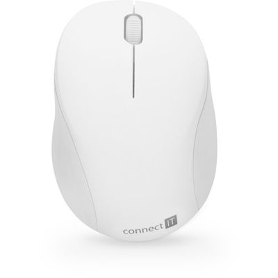 CONNECT IT Combo bezdrátová bílá klávesnice + myš, CZ + SK layout
