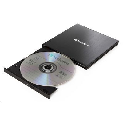 Verbatim Blu-Ray Slimline, externí Blu-ray vypalovačka, USB-C