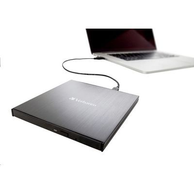Verbatim Blu-Ray Slimline, externí Blu-ray vypalovačka, USB-C