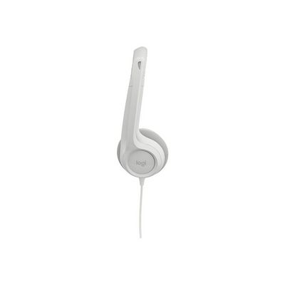 Logitech H390 USB Computer Headset, Off-White
