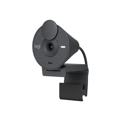 Logitech BRIO 300, Full HD webcam, graphite