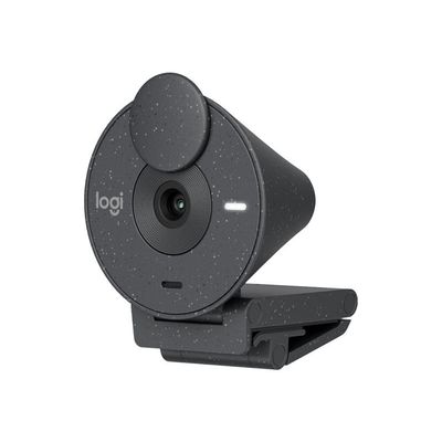 Logitech BRIO 300, Full HD webcam, graphite