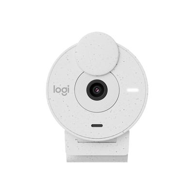 Logitech BRIO 300, Full HD webcam, off-white