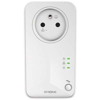 Strong sada 3x adaptérů Powerline 600 TRI FR, bílá