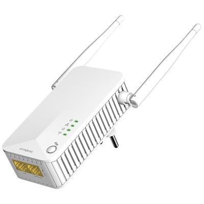 Strong sada 3x adaptérů Powerline WF 600 TRI FR/ Powerline 600 Mbit/s/ Wi-Fi 300 Mbit/s/ 2x LAN/ bílý