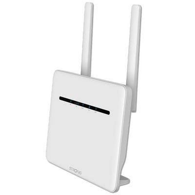 Strong 4G+ LTE router 1200/ Wi-Fi standard 802.11a/b/g/n/ac/ 1200 Mbit/s/ 2,4GHz a 5GHz/ 4x LAN/ 1x SIM/ bílý