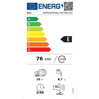 Beko BDFS26020XQ