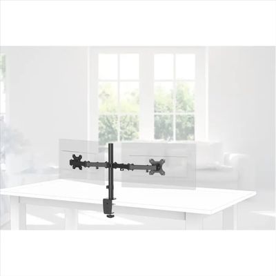 Hama stolní držák pro dva monitory 32 Standard, 2 ramena