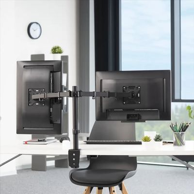 Hama stolní držák pro dva monitory 32 Standard, 2 ramena