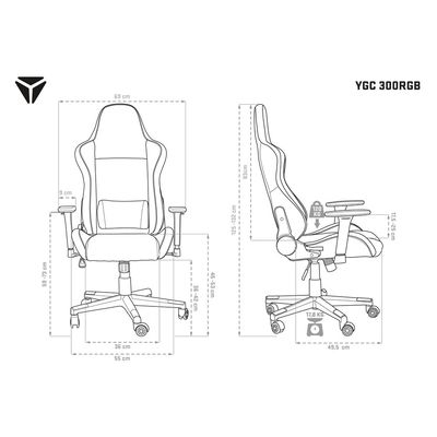 Herní židle YGC 300RGB STARDUST
