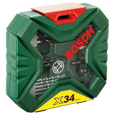 Bosch 34dílná sada vrtáků a šroubovacích bitů X-Line Classic (2.607.010.608)