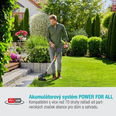 Gardena 14701-20 Aku trimmer ComfortCut 23/18V P4A - sada