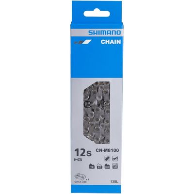 Řetěz SHIMANO XT CN-M8100 - 12 rychlostí - 138 článků + rychlospojka