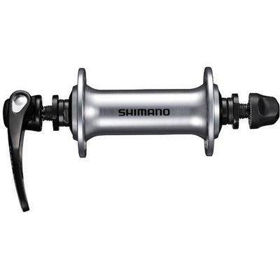 Přední náboj SHIMANO TIAGRA HB-RS400 - 32 děr - Rychloupínák:133mm stříbrná