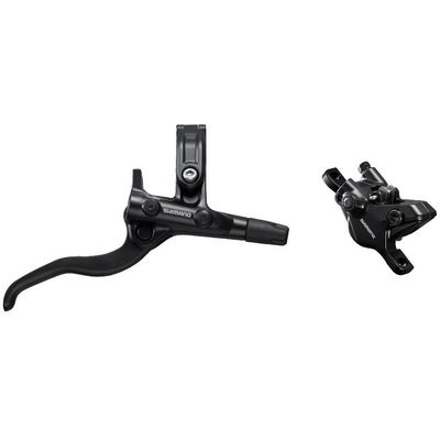 Brzdový set SHIMANO DEORE BR-MT410, páky BL-4100 zadní třmen polymer BR-MT410 pravá