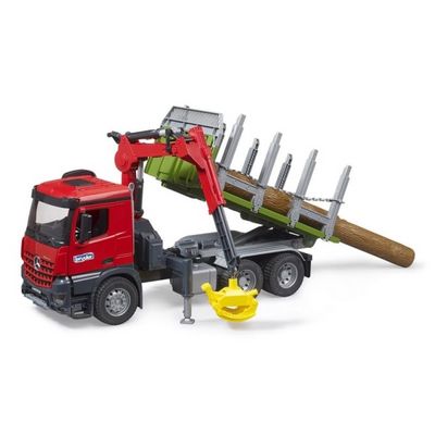 Bruder Přepravník na dřevo s hydraulickou rukou MB Arocs