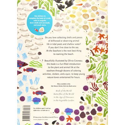 Chronicle Books Kniha aktivit se samolepkami Na Pobřeží