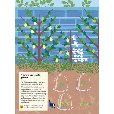 Chronicle Books Kniha aktivit se samolepkami my nature V zeleninové zahradě