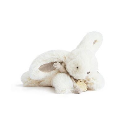 Doudou Dárková sada - Plyšový králíček béžový 16 cm