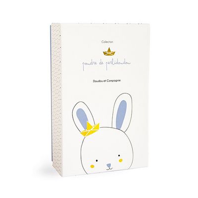 Doudou Dárková sada - Plyšový králíček námořník hrající melodii 14 cm