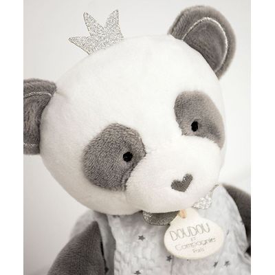 Doudou Dárková - plyšová panda s dečkou 28 cm