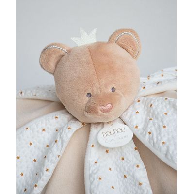 Doudou Dárková - plyšový muchláček medvídek 26 cm