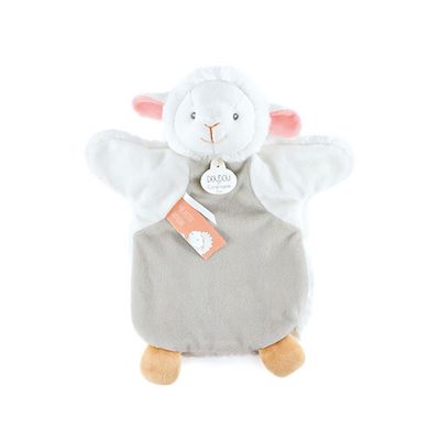 Doudou Plyšový maňásek ovečka 25 cm